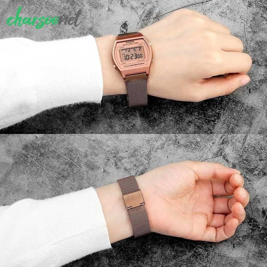 ساعت مچی دیجیتال کاسیو زنانه اصل CASIOB640WMR-5A