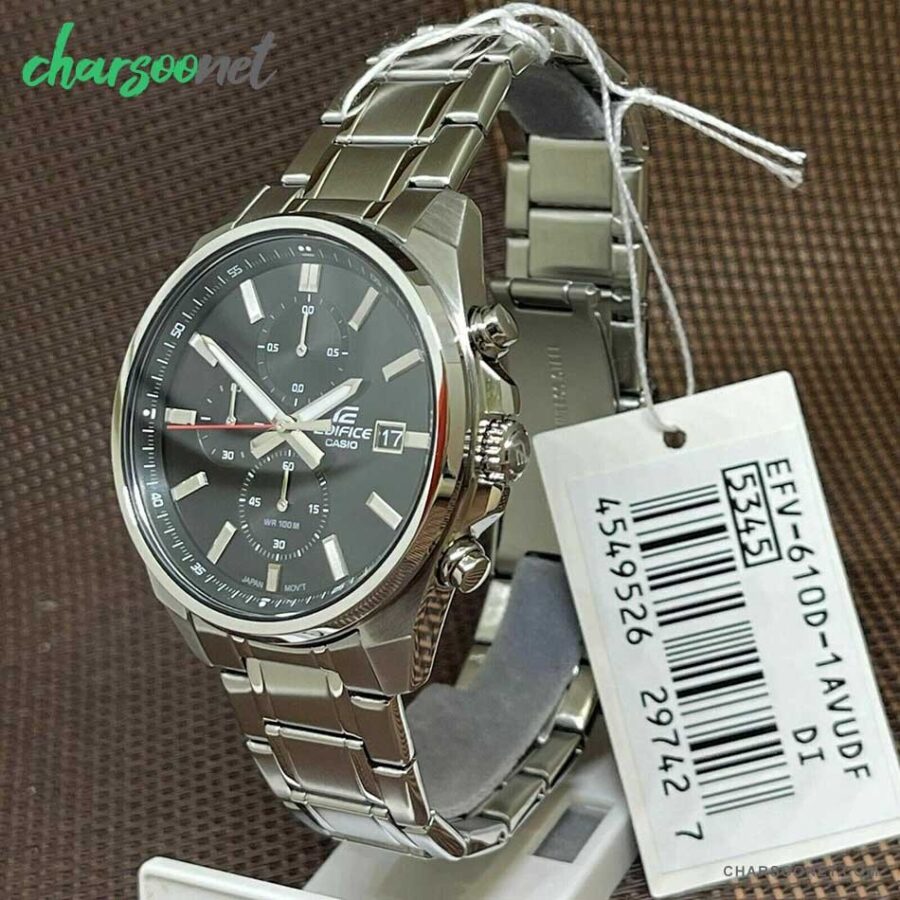 ساعت مردانه کاسیو عقربه ای CASIO-EFV-610D-1A سری ادیفایس