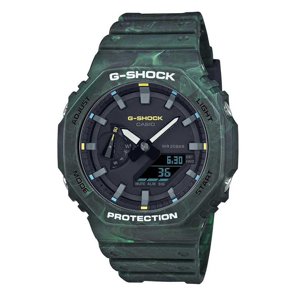 ساعت مچی مردانه کاسیو CASIO GA-2100FR-3ADR سری G-Shock ساعت مچی مردانه کاسیو CASIO GA-2100FR-3ADR سری G-Shock