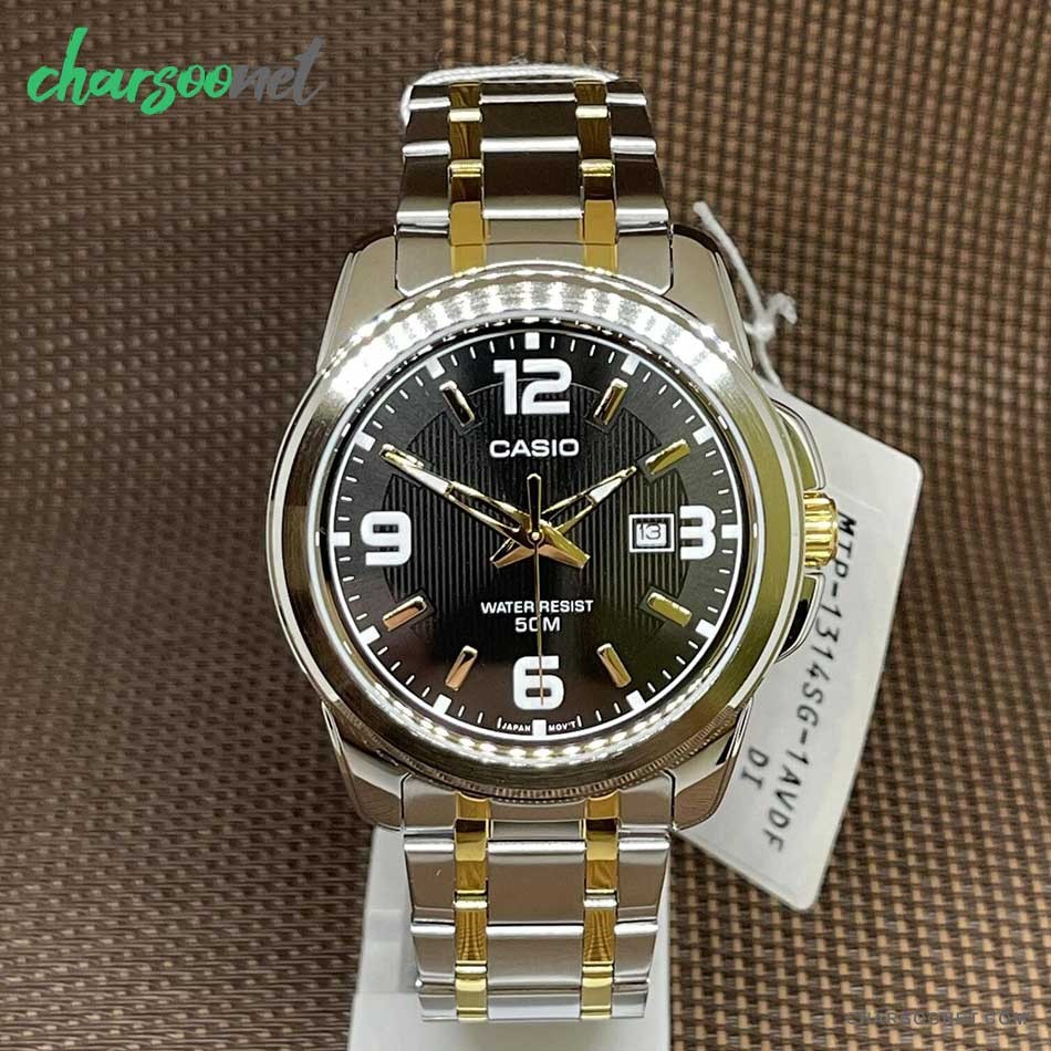 ساعت مچی مردانه کاسیو CASIO General MTP-1314SG-1AVDF ساعت مچی مردانه کاسیو CASIO General MTP-1314SG-1AVDF