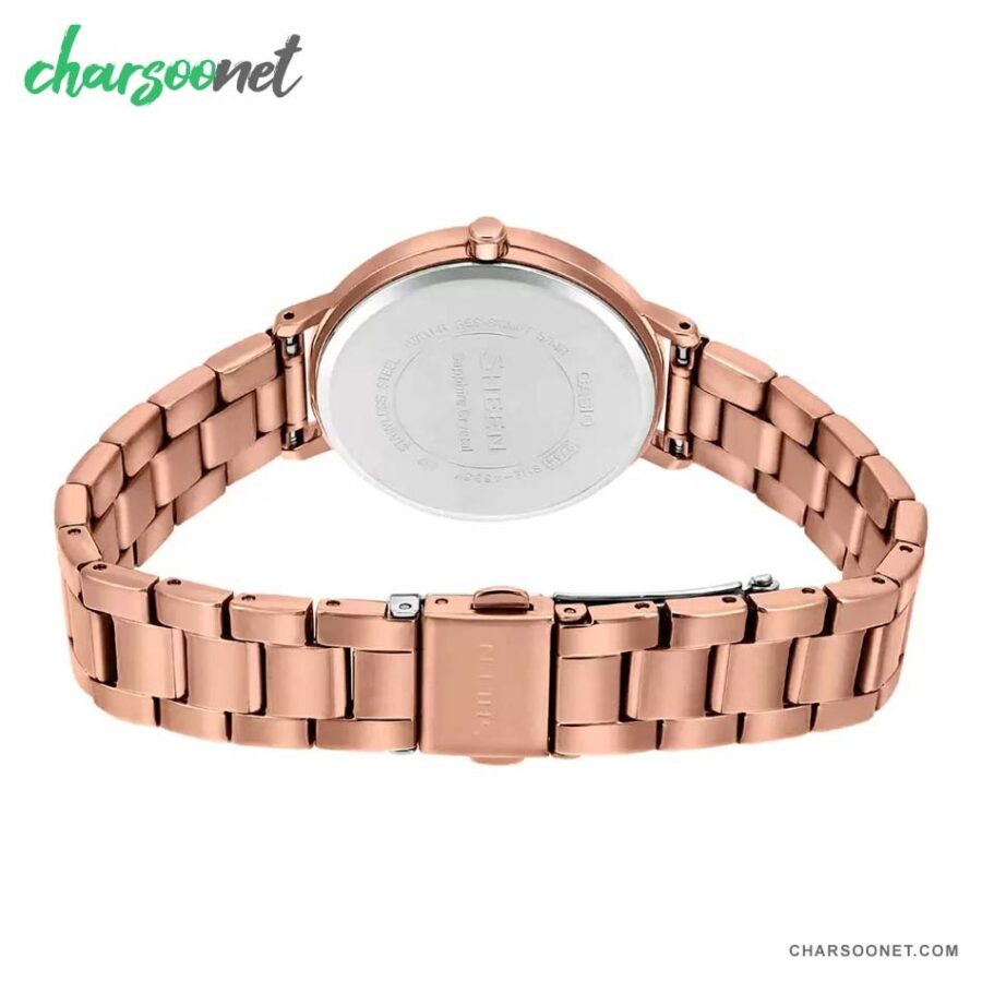 ساعت مچی زنانه کاسیو CASIO SHE-4535YPG-2AUDF سری SHEEN