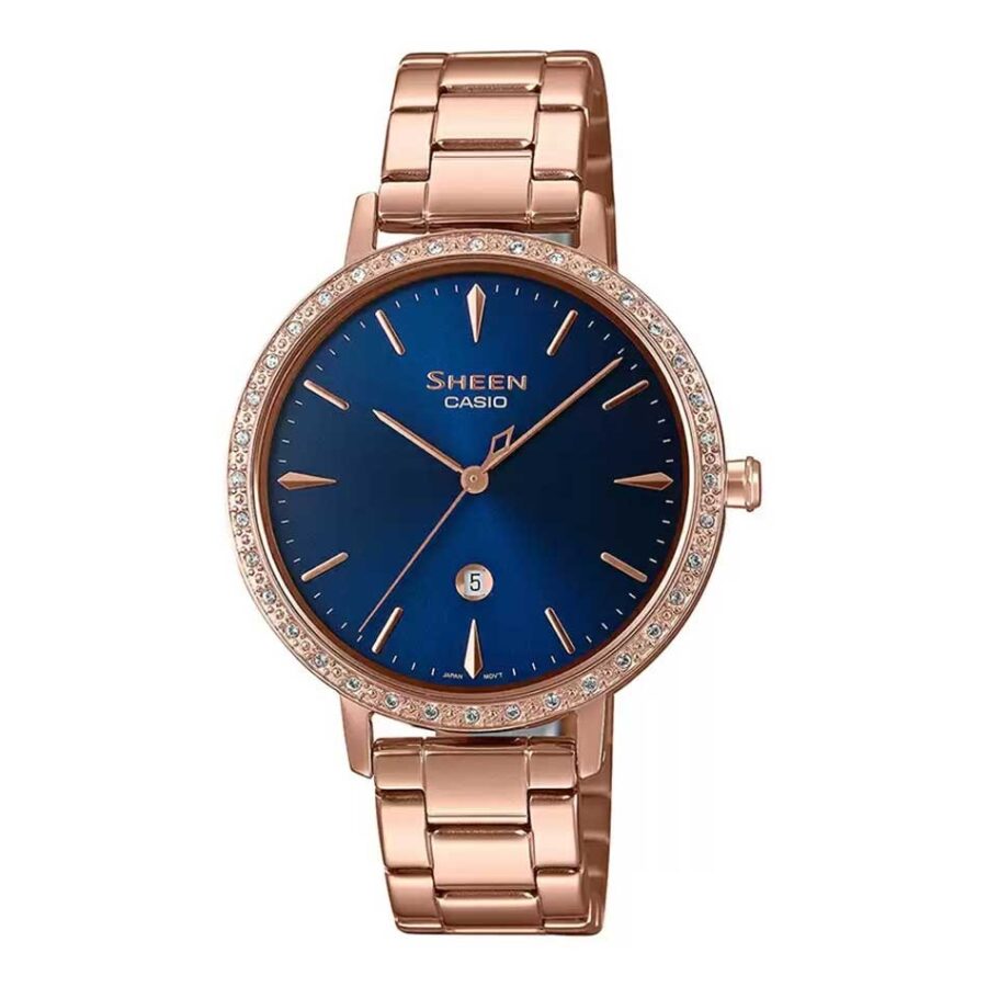ساعت مچی زنانه کاسیو CASIO SHE-4535YPG-2AUDF سری SHEEN