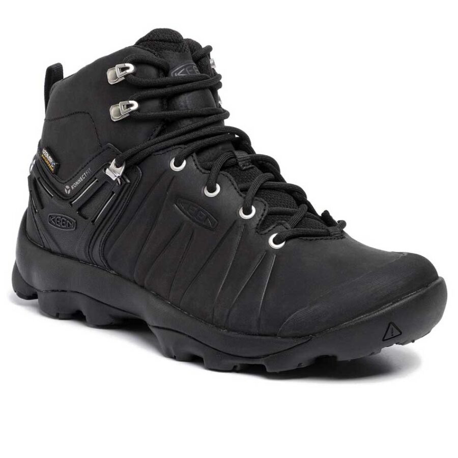 بوت کوهنوردی چرمی مردانه کین ضدآب KEEN Venture Mid Leather Wp