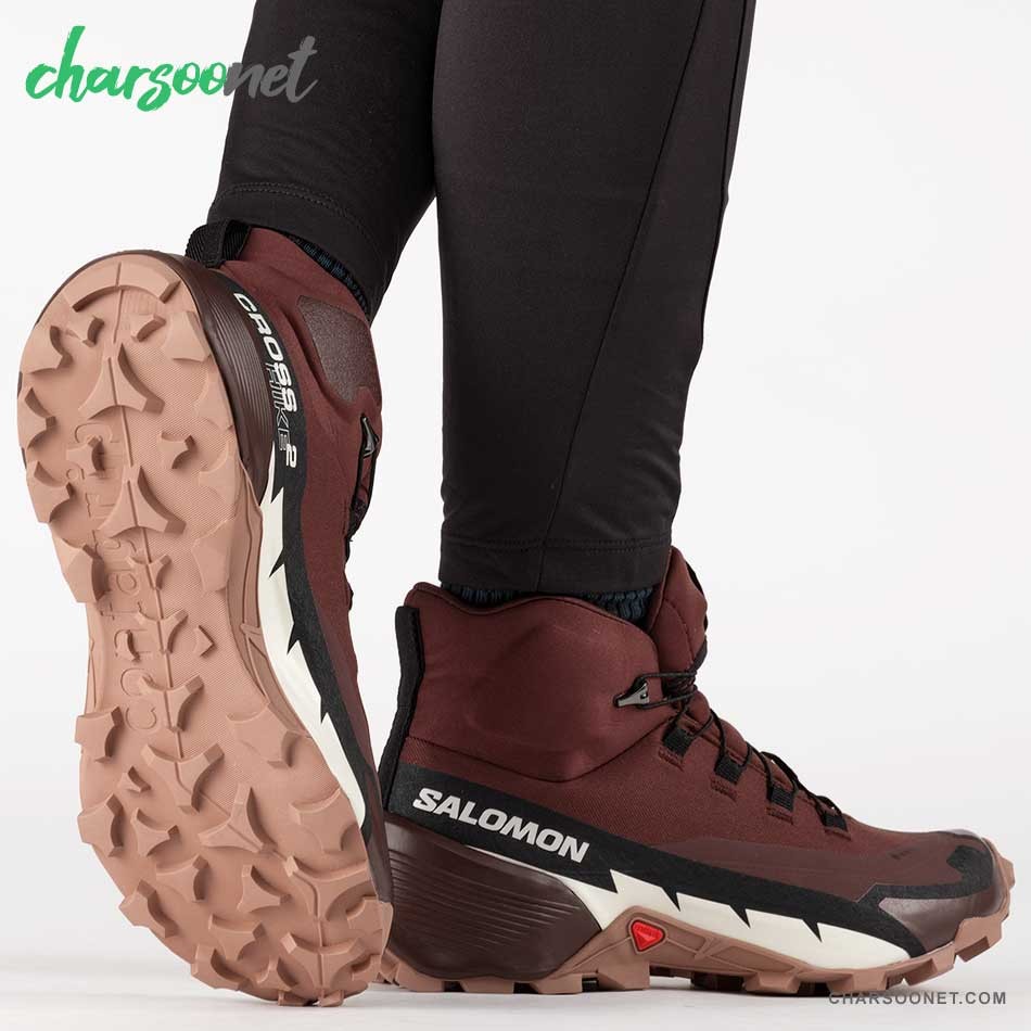 کفش کوهنوردی زنانه سالومون ضدآب Salomon CROSS HIKE 2 MID GTX کفش کوهنوردی زنانه سالومون ضدآب Salomon CROSS HIKE 2 MID GTX