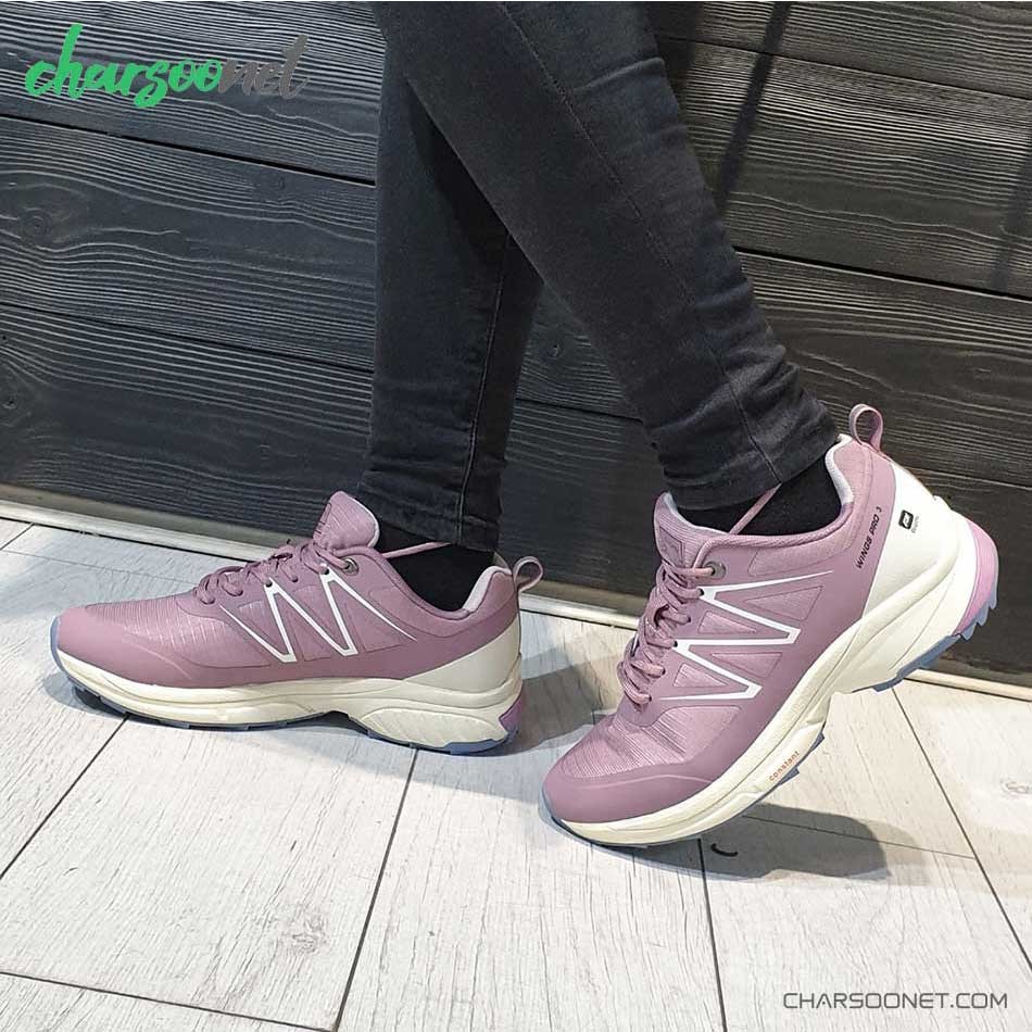 کفش پیاده روی زنانه رونی رنگ صورتی کد RN4 کفش پیاده روی زنان رونی صورتی کد RN4