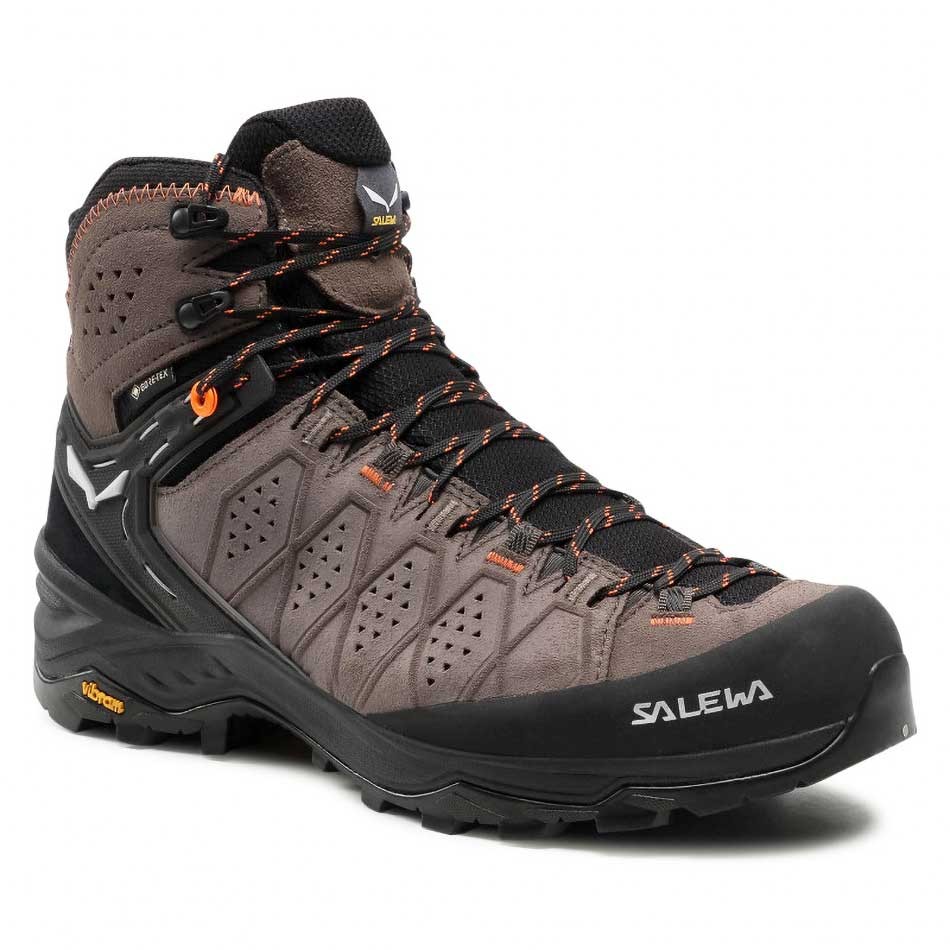 کفش کوهنوردی سالیوا مردانه ضدآب SALEWA Ms Alp Trainer 2 Mid Gtx کفش کوهنوردی سالیوا مردانه ضدآب SALEWA Ms Alp Trainer 2 Mid Gtx