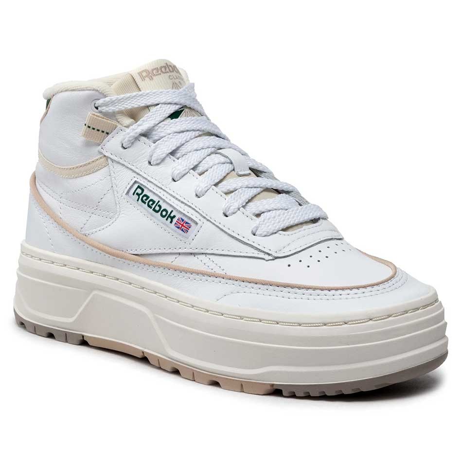 کفش پیاده روی و دویدن زنانه ریبوک Reebok Club C Geo Mid کفش پیاده روی و دویدن زنانه ریبوک Reebok Club C Geo Mid