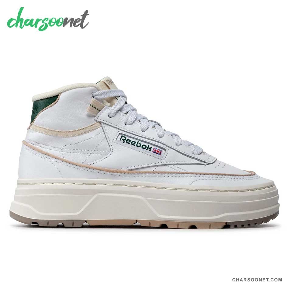 کفش پیاده روی و دویدن زنانه ریبوک Reebok Club C Geo Mid کفش پیاده روی و دویدن زنانه ریبوک Reebok Club C Geo Mid